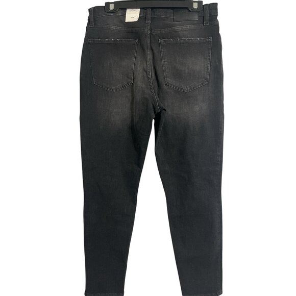 LUCKY BRAND New Women Jeans Ava Mid Rise Skinny in Black size 12/31 - Picture 3 of 15